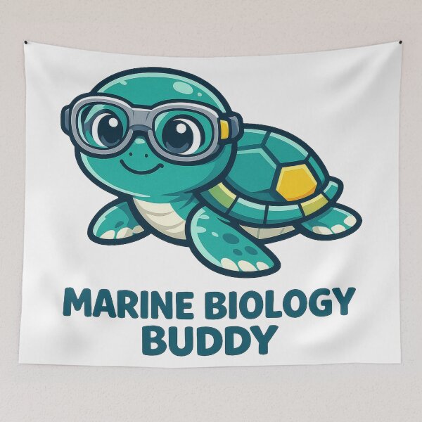 Item preview, Marine Biology Buddy Science Turtle Lab Goggles Geeky Hexagon STEM designed and sold by zoughlal.