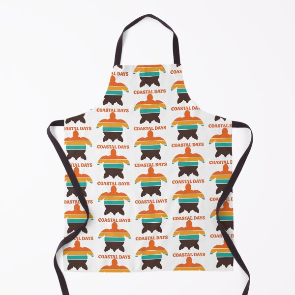 Item preview, Coastal Days Retro Sunset Turtle 70s Vintage Striped Silhouette Warm designed and sold by zoughlal.