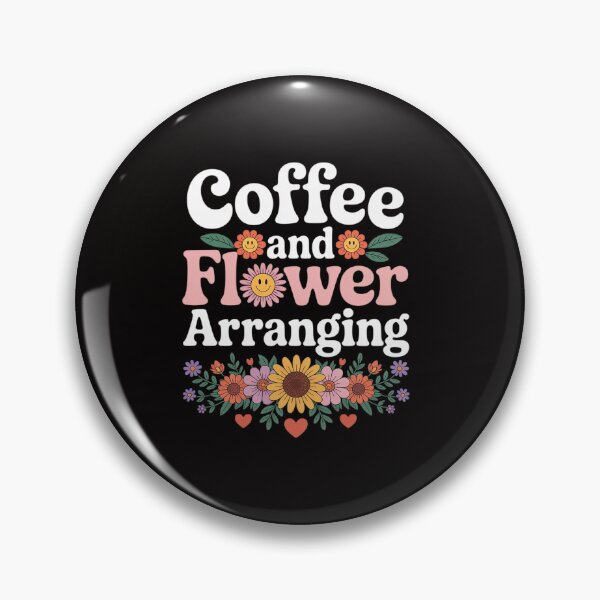 Item preview, Coffee and Flower Arranging Florist Floral Coffee designed and sold by HesterFoley.