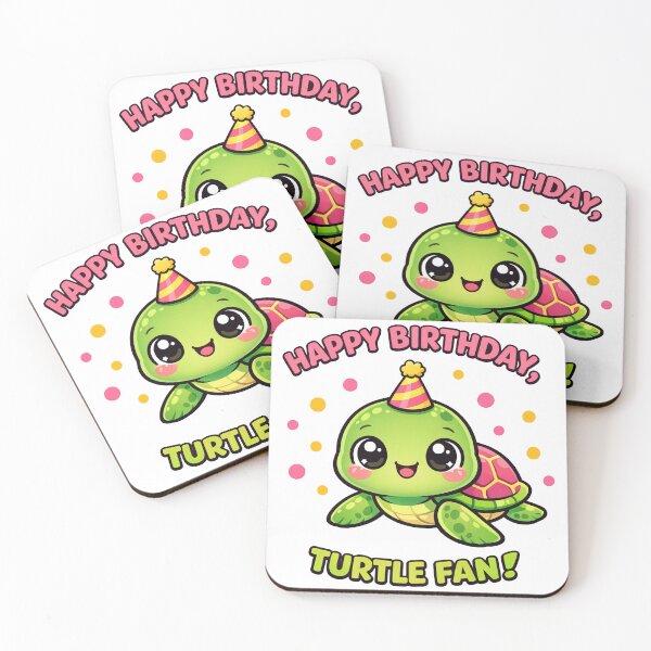 Item preview, Happy Birthday Turtle Fan Celebration Party Hat Kawaii Confetti Festive designed and sold by zoughlal.