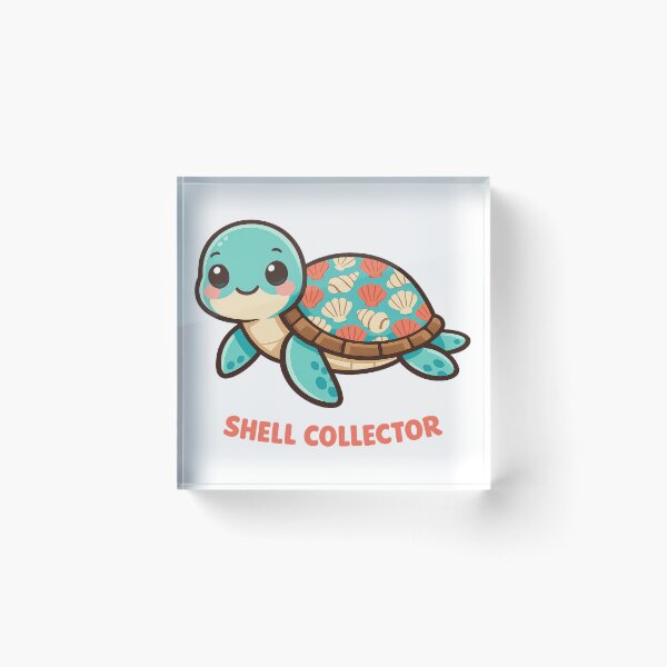 Item preview, Shell Collector Sea Turtle Seashell Pattern Coastal Beach Beachcomber designed and sold by zoughlal.