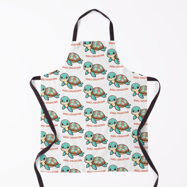 Item preview, Shell Collector Sea Turtle Seashell Pattern Coastal Beach Beachcomber designed and sold by zoughlal.