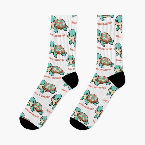 Item preview, Shell Collector Sea Turtle Seashell Pattern Coastal Beach Beachcomber designed and sold by zoughlal.