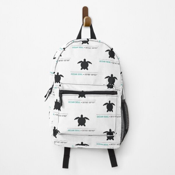 Item preview, Ocean Soul Sea Turtle Coordinates Minimal Wanderlust Travel Modern designed and sold by zoughlal.