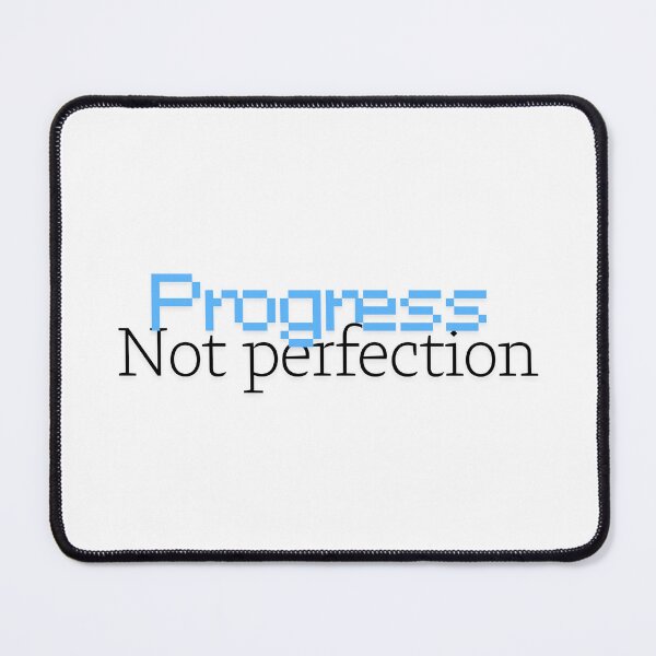 Item preview, Progress, Not Perfection designed and sold by The Quote Culture.