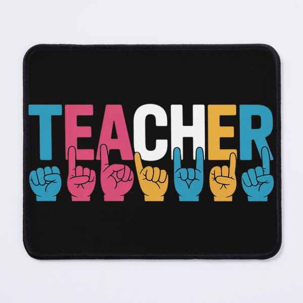 Item preview, Proud Teacher ASL Sign Language Gestures designed and sold by PattonJillian.