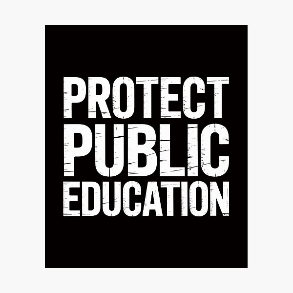 Item preview, Protect Public Education designed and sold by PattonJillian.