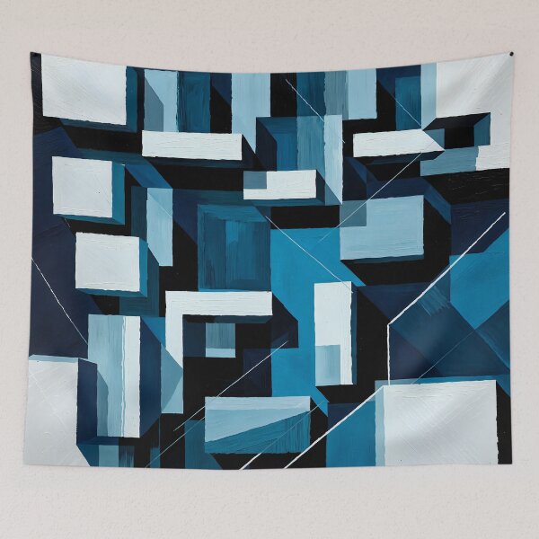 Item preview, Floating Blue Constructs designed and sold by olusion.