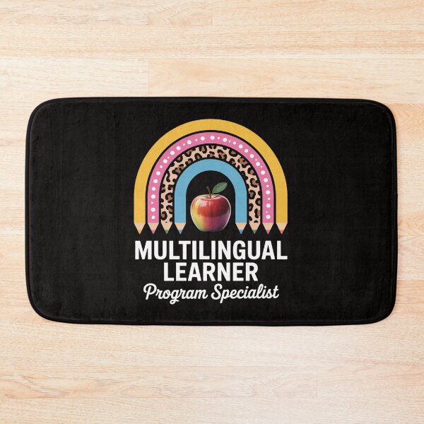Item preview, Multilingual Learner Program Specialist Rainbow El Teacher designed and sold by HesterFoley.