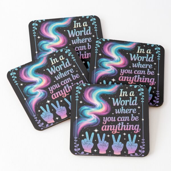 Item preview, In A World Where You Can Be Anything, Sign Language designed and sold by HesterFoley.