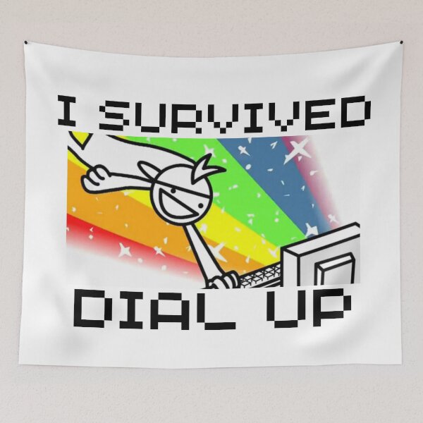 Item preview, My Parents Survived Dial Up Internet designed and sold by 9morethan9®.