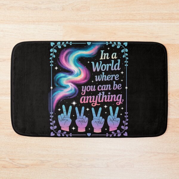 Item preview, In A World Where You Can Be Anything, Sign Language designed and sold by HesterFoley.