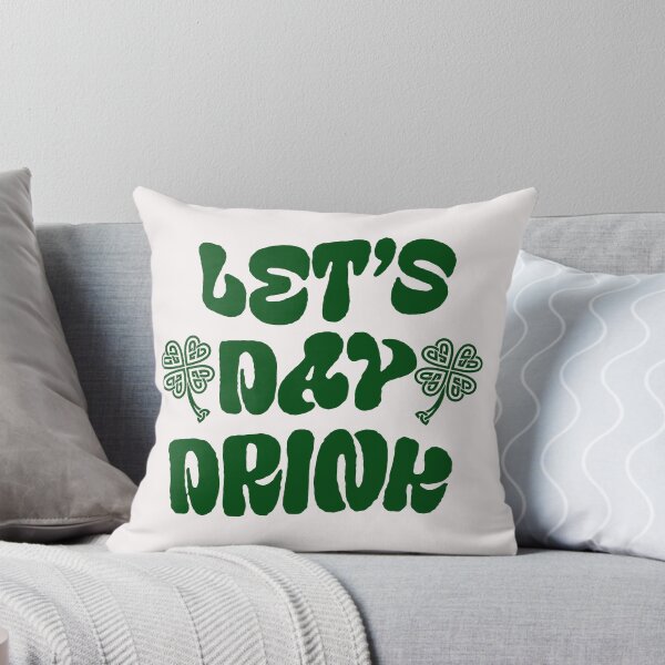 Item preview, Let Us Day Drink; Ireland; Saint Patrick Day; designed and sold by StickerApe.