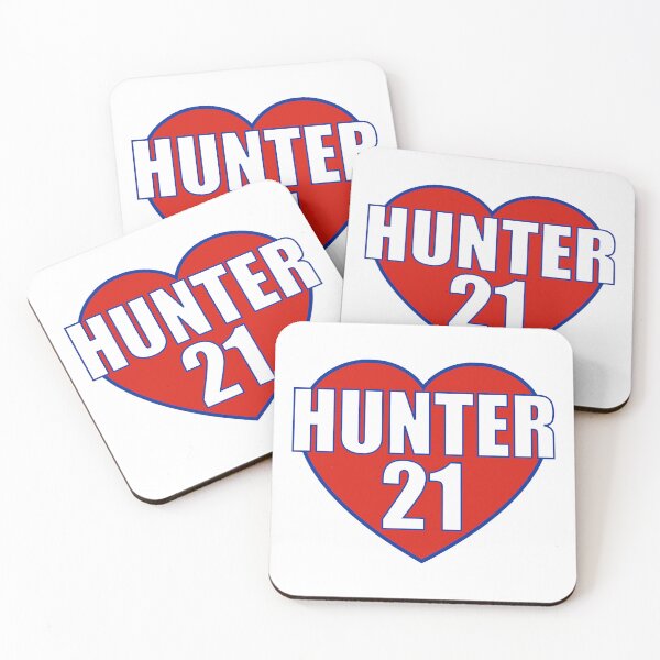 Item preview, Scott Hunter Jersey Number 21 Heart designed and sold by Chesley Design.