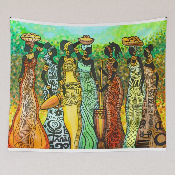 Item preview, Seven Sisters in the Jungle designed and sold by caribbeancolors.