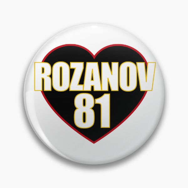 Item preview, Ilya Rozanov Jersey Number 81 Heart designed and sold by Chesley Design.