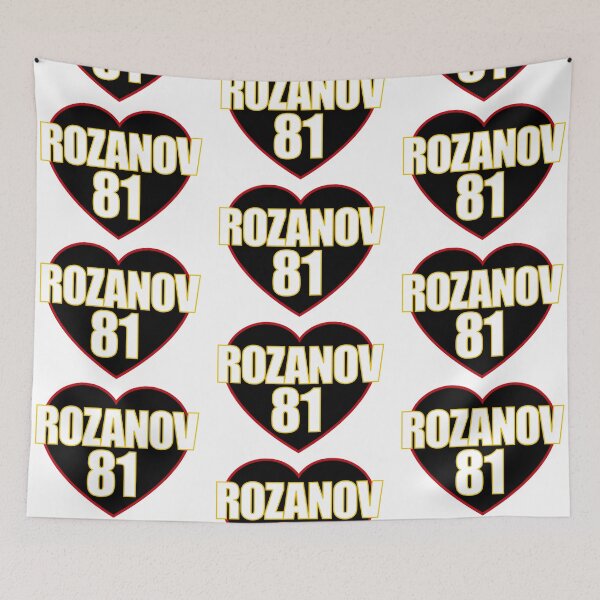 Item preview, Ilya Rozanov Jersey Number 81 Heart designed and sold by Chesley Design.
