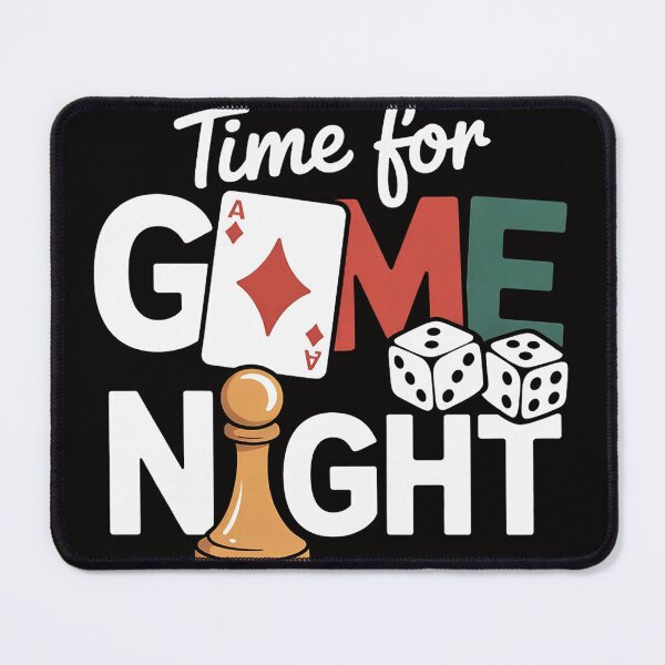 Item preview, Time For Game Night Board Game Night designed and sold by PattonJillian.