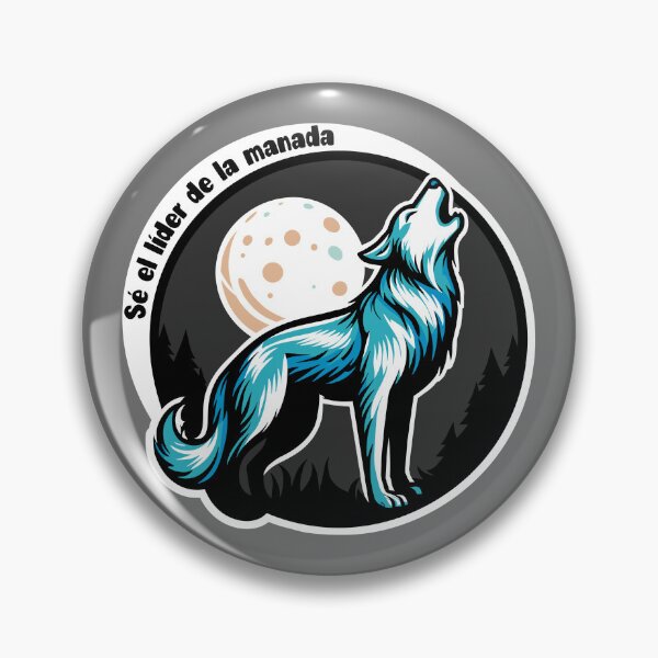 Artikelvorschau, El Líder de la Manada - Lobo Luna Llena (Spanische Version) entworfen und verkauft von Freakture-shop.