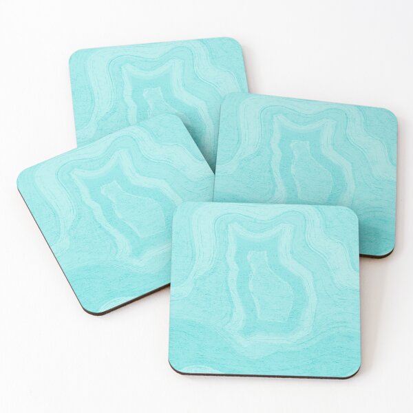 Item preview, Agate Cat Stone Flow Summer Turquoise designed and sold by miavaldez.