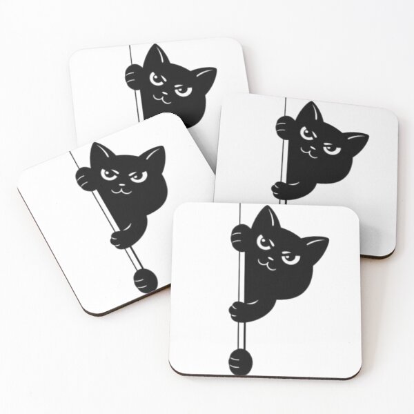Item preview, The Secret Observer: Adorable Peeking Cat Showing One Paw designed and sold by sma44.