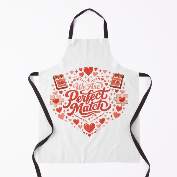 Item preview, We Are Perfect Match Valentine’s Day art designed and sold by MariaPencilArt.