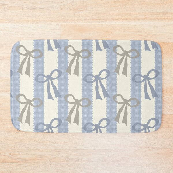 Item preview, Ribbons and Bows in Blue and Cream designed and sold by Angela Dow.