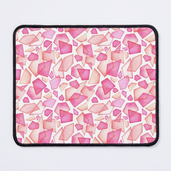 Item preview, Watercolour Rainbow Shards_Pink and Coral designed and sold by THE COLOR ALCHEMY.