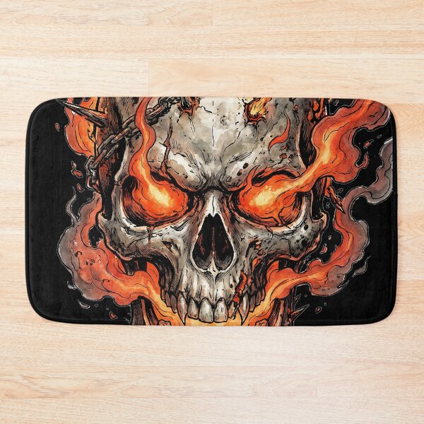 Item preview, Fire in head ghotrider art original designed and sold by Deadv.