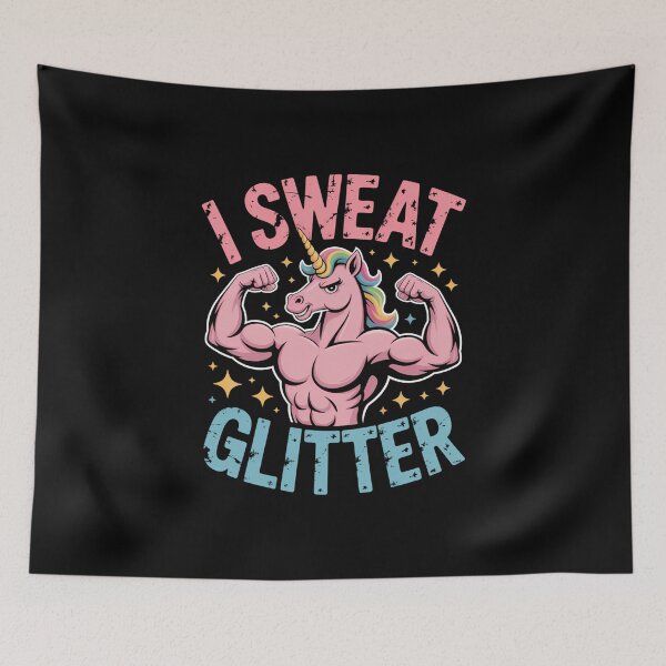 Item preview, Gym Unicorn Workout Motivational Fitness designed and sold by YaulTape.