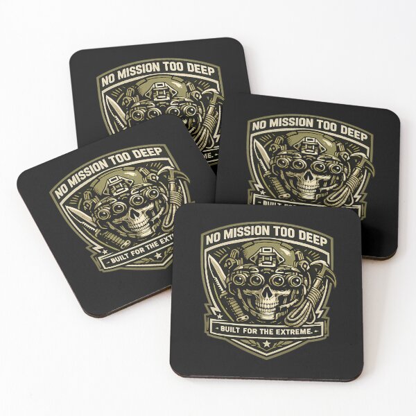 Item preview, NO MISSION TOO DEEP designed and sold by Tactical Override.