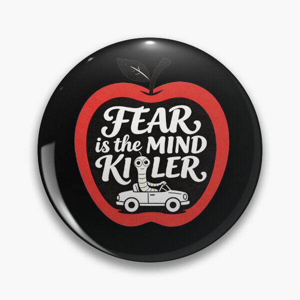 Item preview, Fear Is The Mind Killer - Litany Against Fear Sci-Fi Quote designed and sold by ANOMIC ⭐⭐⭐⭐⭐.