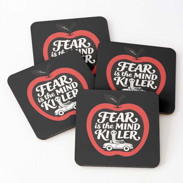 Item preview, Fear Is The Mind Killer - Litany Against Fear Sci-Fi Quote designed and sold by ANOMIC ⭐⭐⭐⭐⭐.