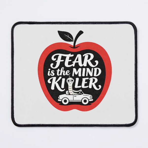 Item preview, Fear Is The Mind Killer - Litany Against Fear Sci-Fi Quote designed and sold by ANOMIC ⭐⭐⭐⭐⭐.