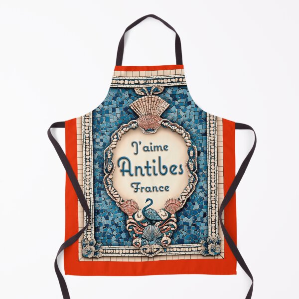 Item preview, J’aime Antibes France – Mediterranean Mosaic Art designed and sold by FrancophileFun.