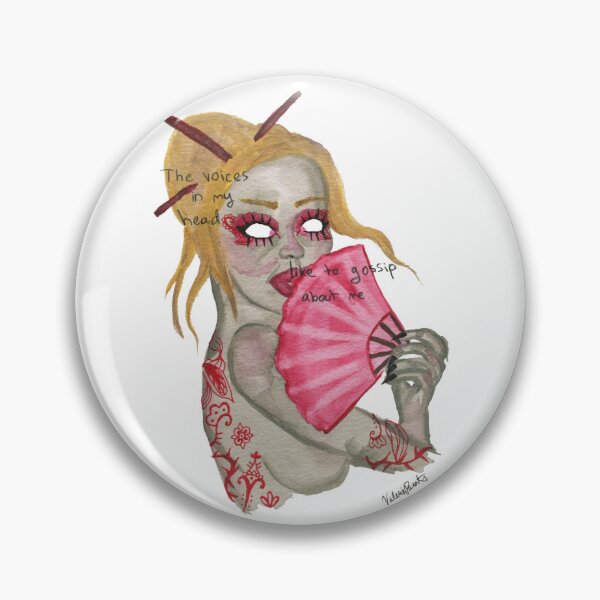 Item preview, The voices in my head like to gossip about me designed and sold by Valerie Parente.