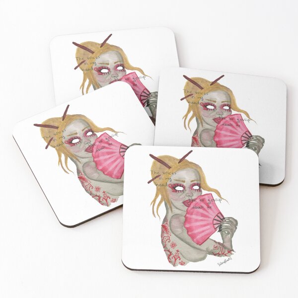 Item preview, The voices in my head like to gossip about me designed and sold by Valerie Parente.