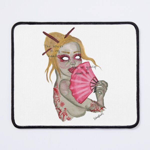 Item preview, The voices in my head like to gossip about me designed and sold by Valerie Parente.