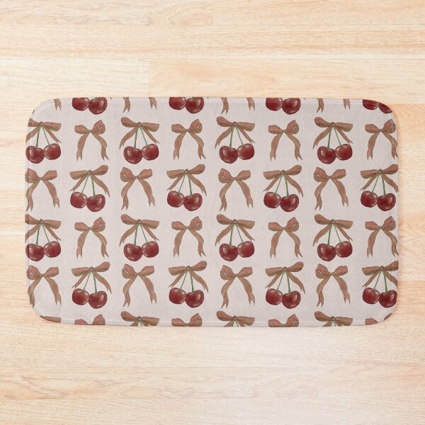 Item preview, Bow and Cherry Pattern designed and sold by Lauren Ullrich.