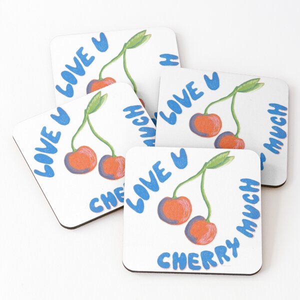 Item preview, love u cherry much cherries designed and sold by indie cottage.