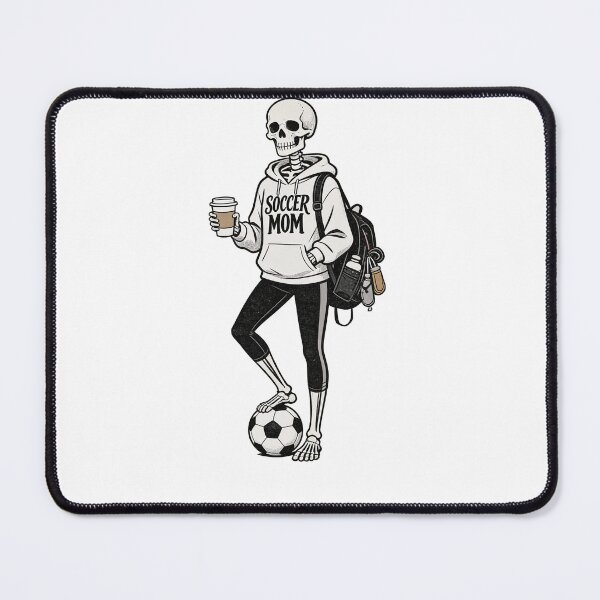 Item preview, Soccer Mom Skeleton – Funny Sports Mom Halloween Design designed and sold by truongloc246.