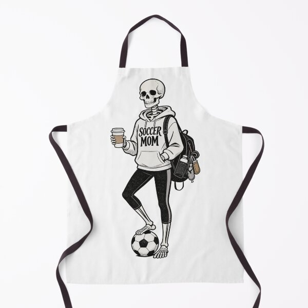 Item preview, Soccer Mom Skeleton – Funny Sports Mom Halloween Design designed and sold by truongloc246.