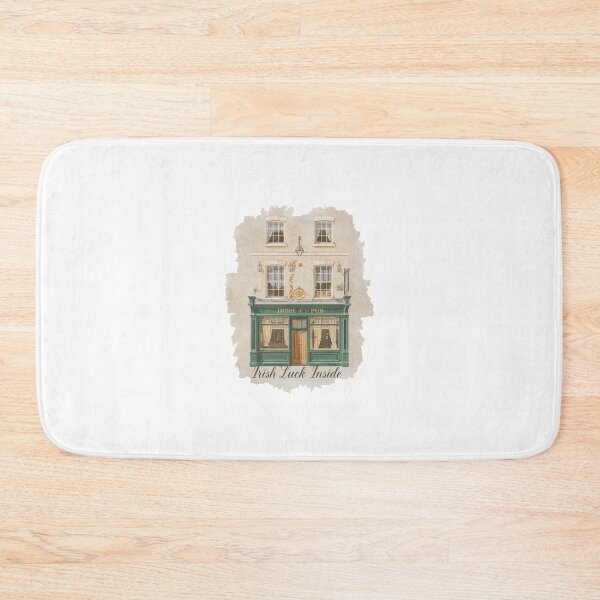 Item preview, Irish Luck Inside Irish pub vintage illustration designed and sold by StormArte.