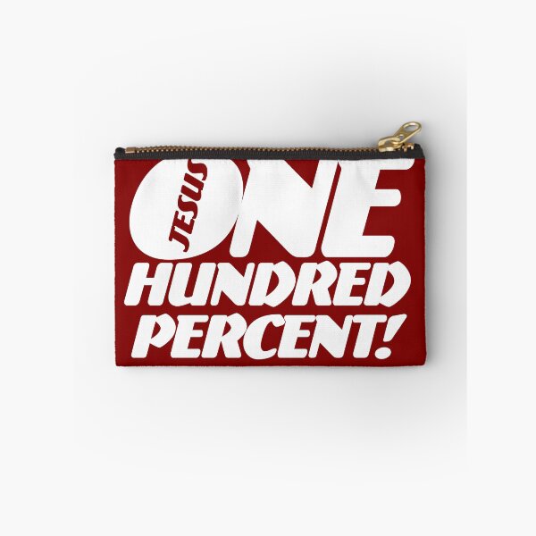 Item preview, ONE Hundred Percent! Jesus (White) designed and sold by gstrehlow2011.