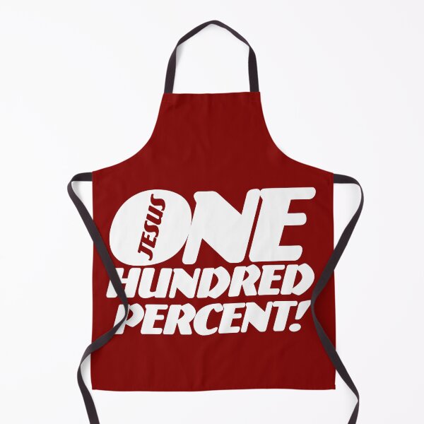 Item preview, ONE Hundred Percent! Jesus (White) designed and sold by gstrehlow2011.
