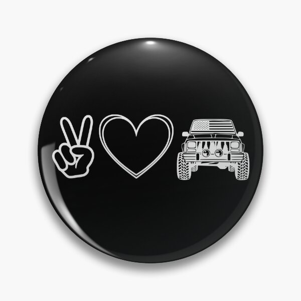 Item preview, Cherokee XJ Peace and Love  designed and sold by Off-Road-Zone.