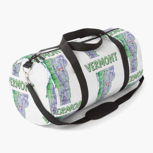 Item preview, Vermont State Map - Green Mountain State Relief Art designed and sold by mashmosh.