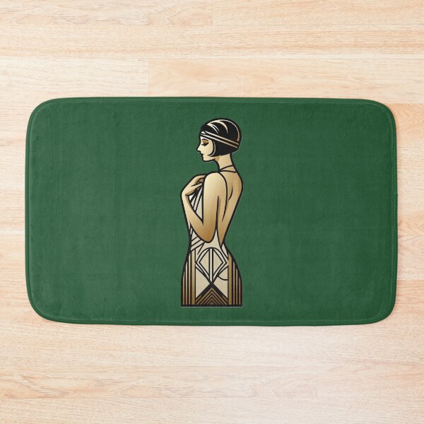 Item preview, Art Deco Flapper Pinup Roaring Twenties Glamour Print designed and sold by PinUpPizzazz.