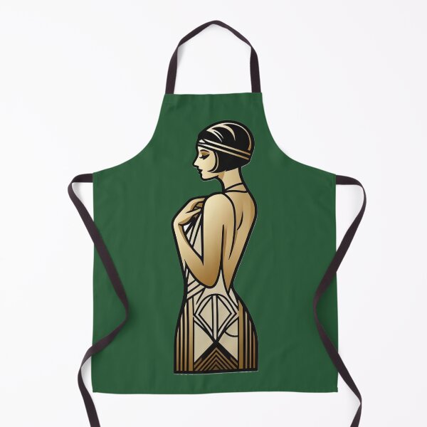 Item preview, Art Deco Flapper Pinup Roaring Twenties Glamour Print designed and sold by PinUpPizzazz.