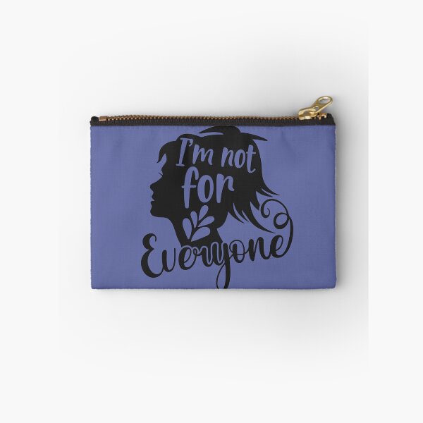 Item preview, I’m Not For Everyone | Bold Feminine Silhouette Typography designed and sold by Pukisdaizi.